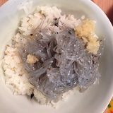 生しらす丼