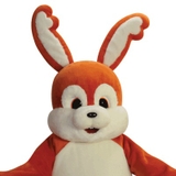 レンガ倉庫のうさぎさん