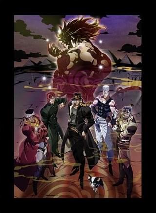 「ジョジョの奇妙な冒険スターダストクルセイダース エジプト編」キービジュアル