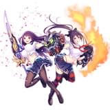 神楽坂倫花、神楽坂乱花