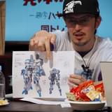 「日本アニメ（ーター）見本市-同トレス-」第16弾作品「月影のトキオ」の様子