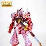 MGガンダムアストレイレッドフレーム メッキフレーム／カラークリア