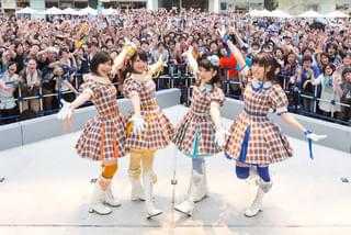 「BRILLIANT4」＠ラゾーナ川崎プラザキャラソンリリースイベント集合写真