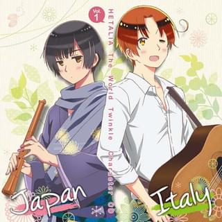 「ヘタリア The World Twinkle」キャラクターソングCDジャケットイラスト