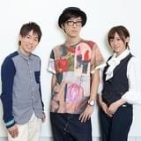 「乱歩奇譚 Game of Laplace」メインキャスト（左より山下大輝、櫻井孝宏、高橋李依）