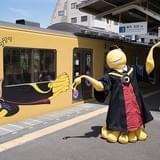 特別走行を行ったラッピング電車“KORO-TRAIN”