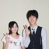 グランプリに輝いた新津実稀奈(左)と江田拓寛(右)