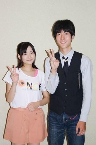 グランプリに輝いた新津実稀奈(左)と江田拓寛(右)