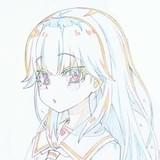 “チカ”キャラクター設定画