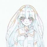 “チカ”キャラクター設定画