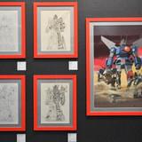 「大河原邦男展」展示の様子