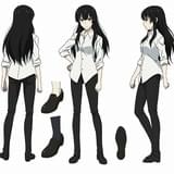 九条櫻子（CV:伊藤静）設定画