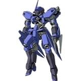 シュヴァルベ・グレイズ（マクギリス機）：グレイズの試作機を改修し、高機動化させたカスタム機。肩や腰にブースターを追加している。