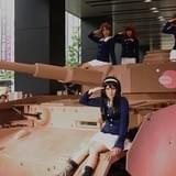 「ガルパン」ファンイベントで実物を忠実に再現したⅣ号戦車D型改(H型仕様)が秋葉原に登場