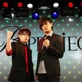 ラジオ番組「Bプロラジオ『ガンダーラBB』」で司会を務める豊永利行(左)と加藤和樹(右)