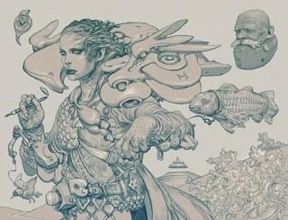 「寺田克也ココ12年展 ~絵を描いて生きていく方法?~」展覧会キービジュアル