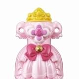 プリンセスレッスンラリー参加でもらえる「変身ドレスアップキー(キュアフローラ)」(※数量限定)