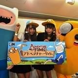 「アドベンチャー・タイム」大好き! 双子モデル・mimmam、期間限定ショップのトークイベントに登場