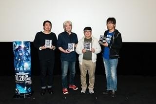 左より野村和也監督、黄瀬和哉総監督、藤咲淳一、石川光久