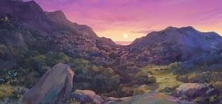 「灰と幻想のグリムガル」背景美術