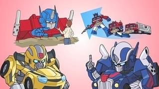 「キュートランスフォーマー」ビジュアル