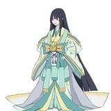 新たに「三狐神囃子」に加わることとなった 大橋彩香演じる赫夜(かぐや)