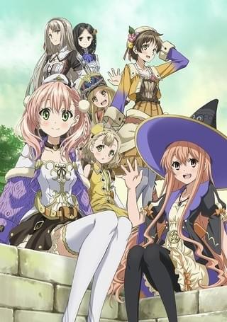 「エスカ&ロジーのアトリエ ～黄昏の空の錬金術士～」キービジュアル