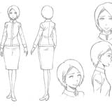 潮田広海 設定画(CV.三石琴乃)