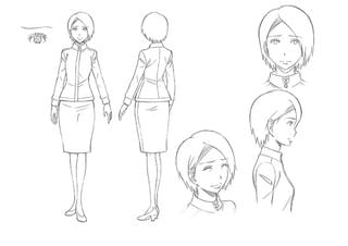 潮田広海 設定画(CV.三石琴乃)