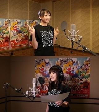 ゲスト声優の木崎ゆりあ(上)と木本花音