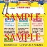 「スイスイ♪清水港まぐろきっぷ」