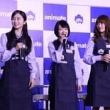 （左から）乃木坂46の佐々木琴子、生駒里奈、松村沙友理