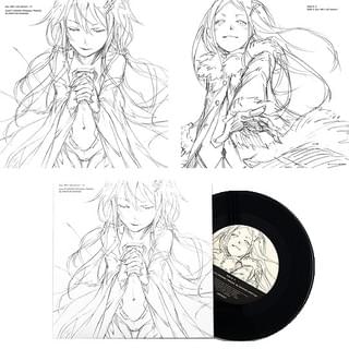 redjuice描き下ろし、アナログ盤ジャケット