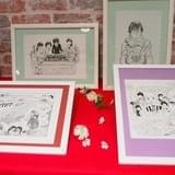 歴代のマンガ大賞受賞者が受賞時に書いた色紙