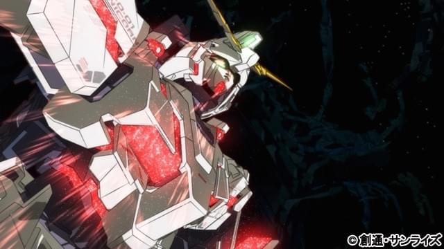 新マーキング仕様のユニコーンガンダムが登場する「機動戦士ガンダム