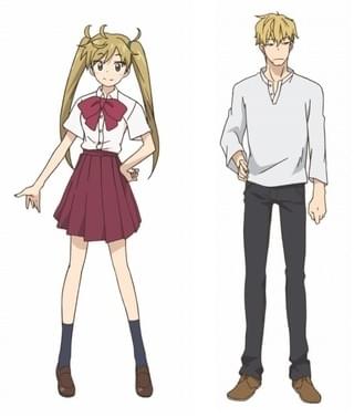 小鹿しのぶ (CV.戸松遥)と八木祐介 (CV.関智一)