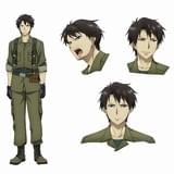 屑屋（CV:小野大輔）： 30年前の大戦により、荒廃した世界で廃墟と化した街から貴重資源を回収し、売りさばくことで生活している青年。まだ、かつてない財宝や資源を求めて 【封印都市】に潜入し、都市を防衛している戦闘EメンシェンAAE機械E・イェーガーAから逃げ込んだ廃墟のプラネタリウムにて「ゆめみ」と出会う。