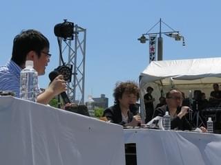 「うどんの国の金色毛鞠」キックオフトークショーの様子