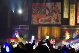今回のライブでは写真・動画の撮影が許可された。