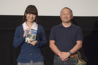 渕上舞(左)と杉山潔プロデューサー