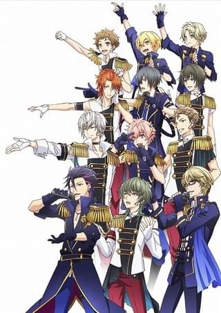 「ツキウタ。 THE ANIMATION」キービジュアル