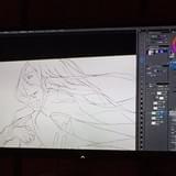 マスタークラスでのライブドローイング