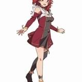 イゼッタ設定画: 先祖代々、不思議な力を受け継いできた魔女の一族の末裔。手で触れたものに魔力を付与し、自在に操ることができる。その力を隠すため、幼い頃から祖母と一緒に欧州各地を旅しながら生活していた。