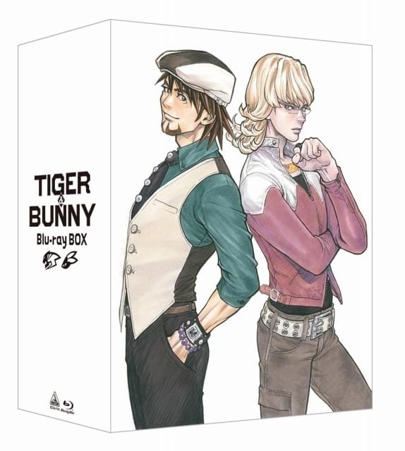 TIGER & BUNNY」ブルーレイボックス、桂正和の描き下ろしボックス TIGER & BUNNY」ブルーレイボックス、桂正和の描き下ろしボックス