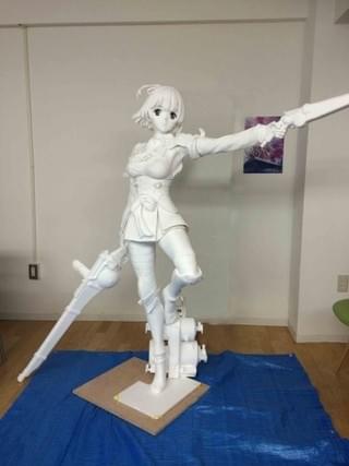 無名 等身大立体像