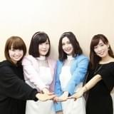 先行上映会に登壇した 大橋彩香、高橋未奈美、M・A・O、日笠陽子（左より）