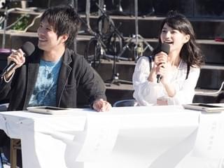 イベントに登壇した 石谷春貴(左)と高野麻里佳