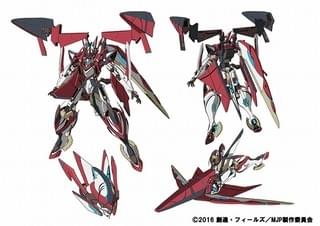 「マジェスティックプリンス」劇場版の新メカ2体、レッドファイブプラス＆ホワイトゼロ公開