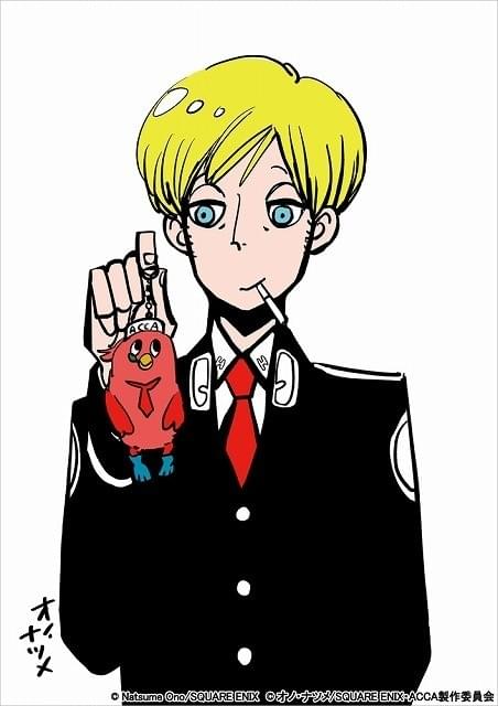 TVアニメ「ACCA13区監察課」に原作者原案の公式マスコット・アッカァ