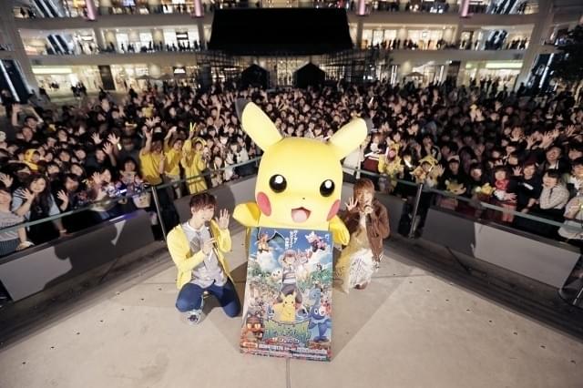 松本梨香＆佐香智久「ポケモン」最新シリーズ「サン＆ムーン」のOP主題
